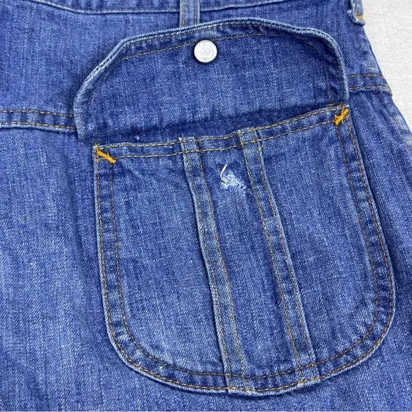 Vintage 60’s 70’s Lee M.R Flared Denim Bell Bottoms Workwear Jeans Unisex
